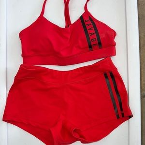 Savage barebell workout set